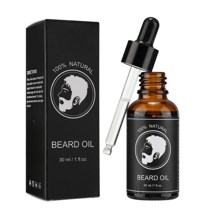 Beard growth microneedle roller for effective facial hair stimulation.