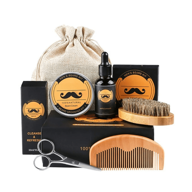 Beard balm for styling, conditioning, and promoting a dense, full beard.