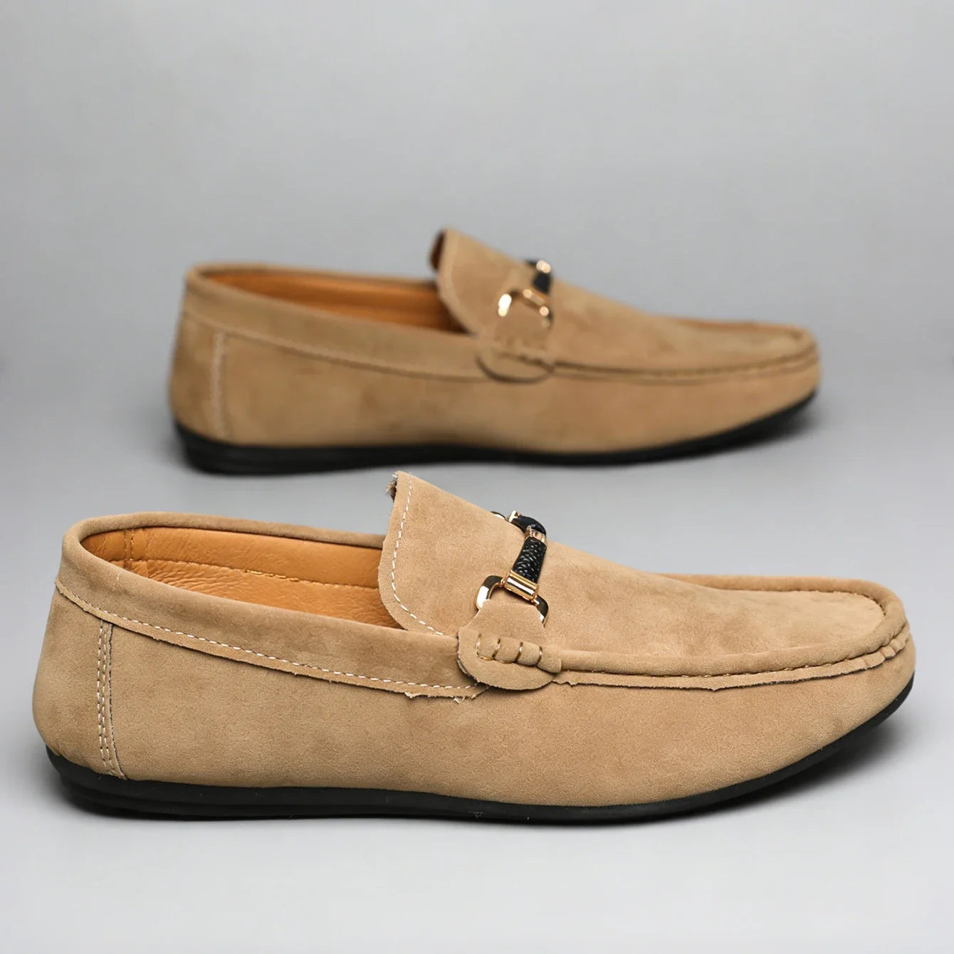 Comfortable men's Bellano slip-on loafers, perfect for easy fashion, casual or formal events.