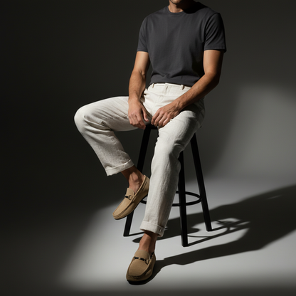 Men's Bellano slip-on dress shoes, cushioned comfort footwear for business, events, or stylish casual outings.