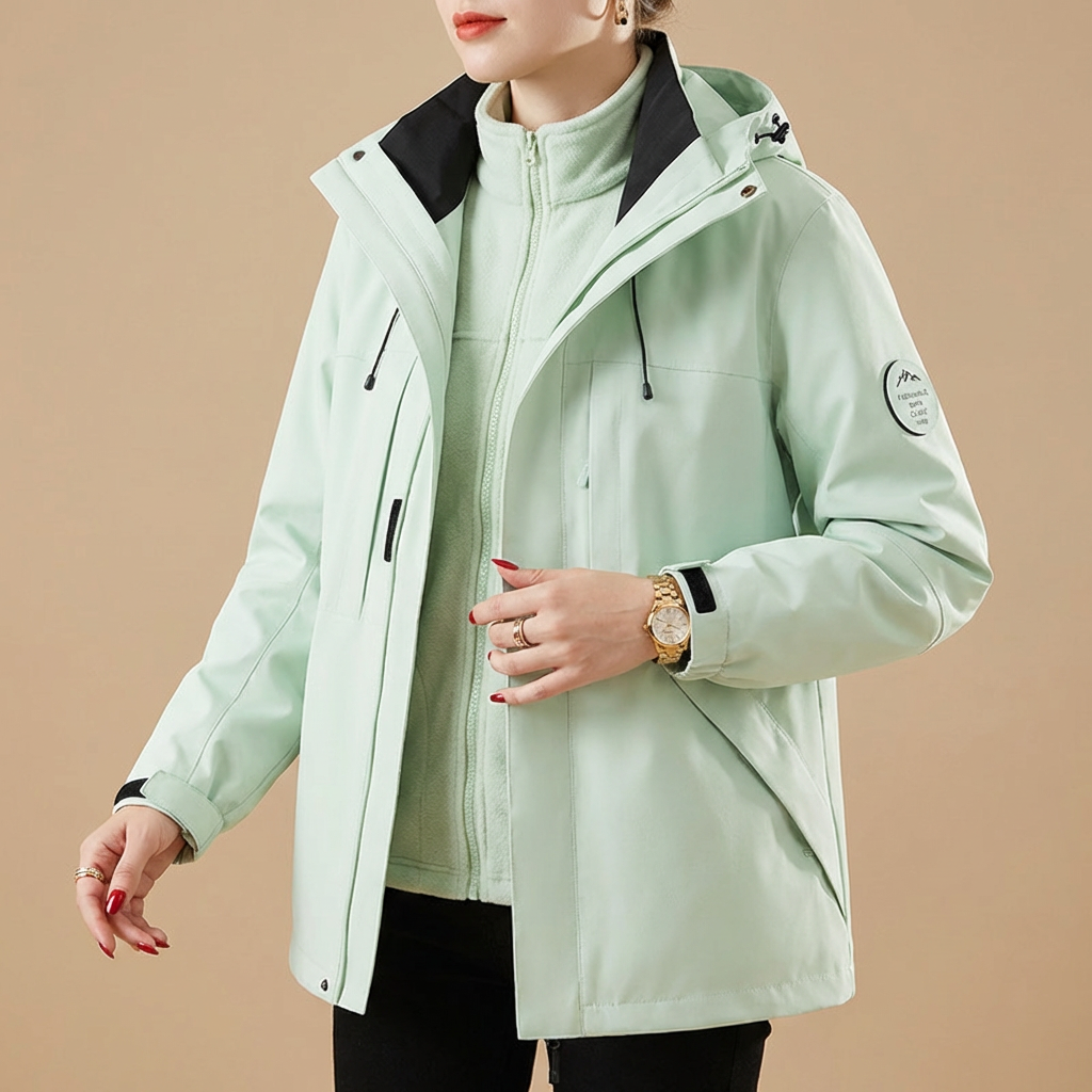 Essential men's Belmont winter jacket, windproof and warm, perfect performance outerwear.