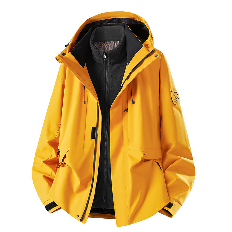 Men's Belmont warm performance jacket, waterproof for winter sports and outdoor activities.