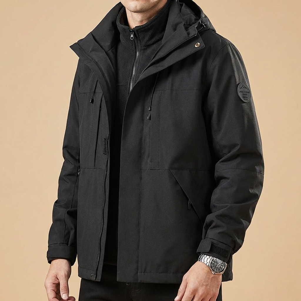 Belmont Men's Performance Jacket: ultimate cold weather gear, windproof and insulated.