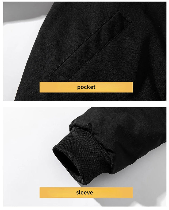 Stylish men's Astro bomber jacket, essential outerwear for fashion, casual wear, and streetwear layering.