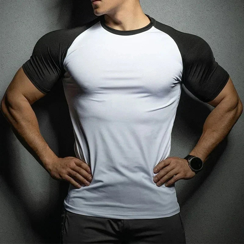 Stylish men's muscle shirt, a sculpted fit for confident style. Great as a casual shirt or workout top.