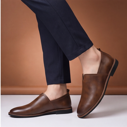 Durable men's everyday slip-on shoes, offering all-day comfort and reliable support.