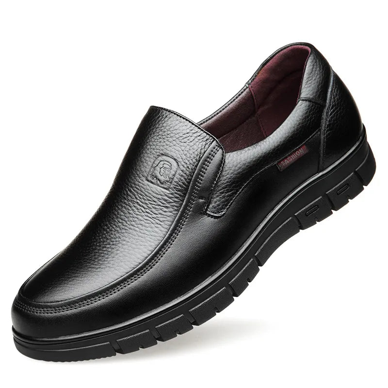 Men's casual slip-on loafers with flexible sole, providing all-day comfort for everyday style.