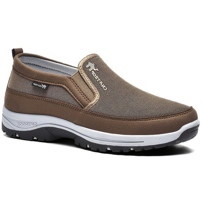 Elegant men's waterproof shoes, perfect for both casual and dress wear, offering orthopedic comfort and all-weather durability.