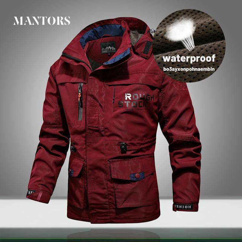 Men's black windbreaker bomber jacket, lightweight & breathable, for casual outdoor wear