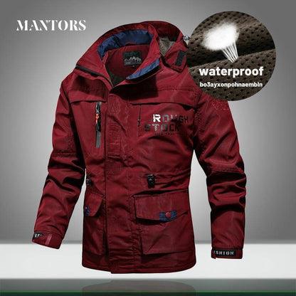 Men's black windbreaker bomber jacket, lightweight & breathable, for casual outdoor wear