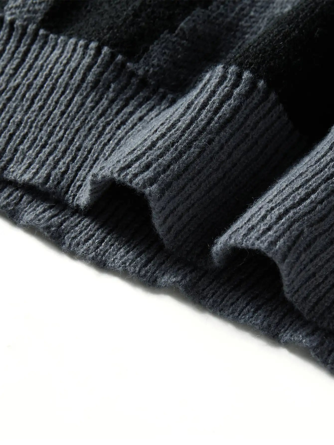 Bold abstract men's crew neck sweater. Modern design, oversized fit for comfortable casual wear.