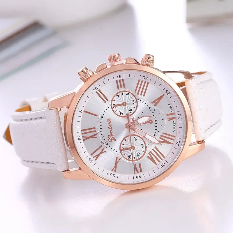 Sophisticated men's bold gold wristwatch, perfect as a statement piece or everyday elegant timekeeper.