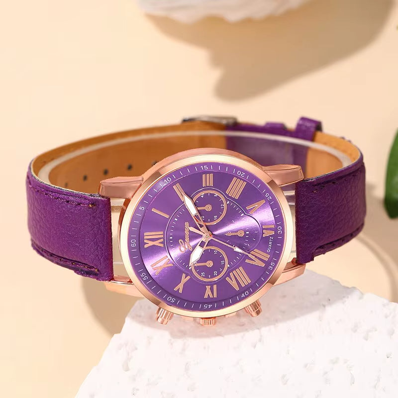 Stylish men's bold wristwatch featuring a gold tone finish and intricate chronograph subdials.