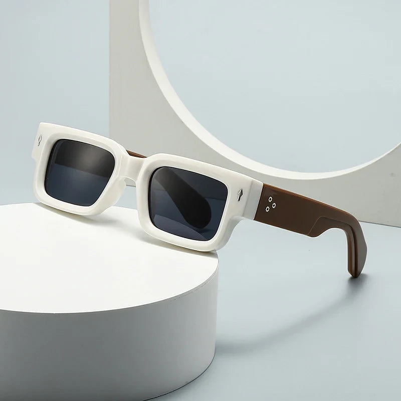 Chunky frame men's bold square sunglasses. Stylish eyewear providing essential UV eye protection.