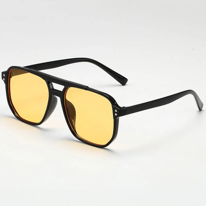 Protect your eyes with men's bold UV400 sunglasses. Stylish, durable & lightweight fashion accessory.