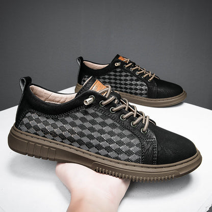 Men's casual lace-up shoes, AirFlow breathable design for all-day comfort & everyday use.