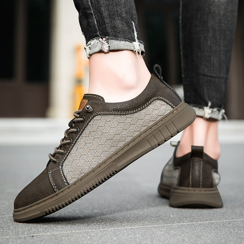Versatile men's summer shoes, breathable AirFlow design for casual & active comfort.