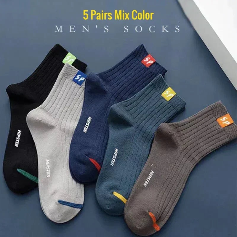 Men's athletic performance socks. Breathable, anti-slip, bamboo for superior foot comfort.