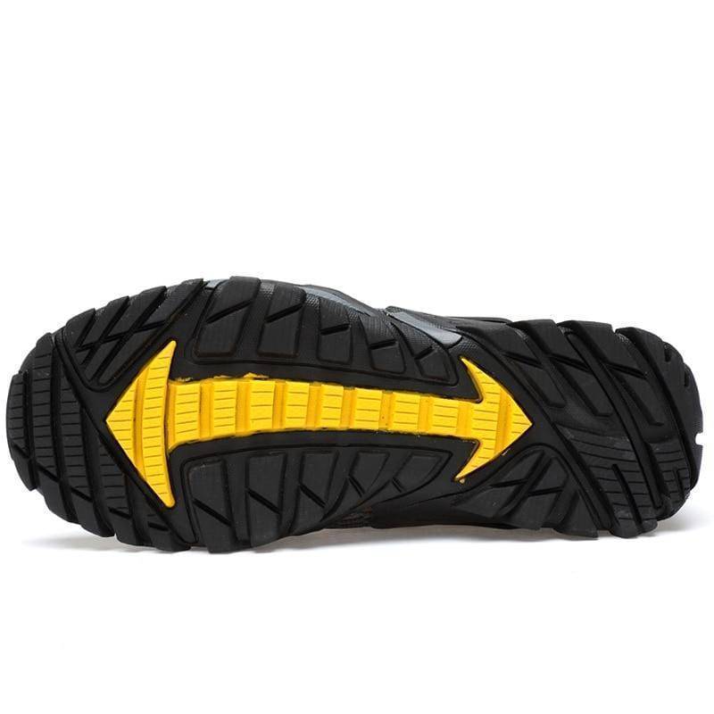 Breathable men's hiking and trekking footwear, designed for comfort on long outdoor trails.