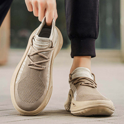 Modern men's comfort athletic shoes, breathable design, great for street style fashion.