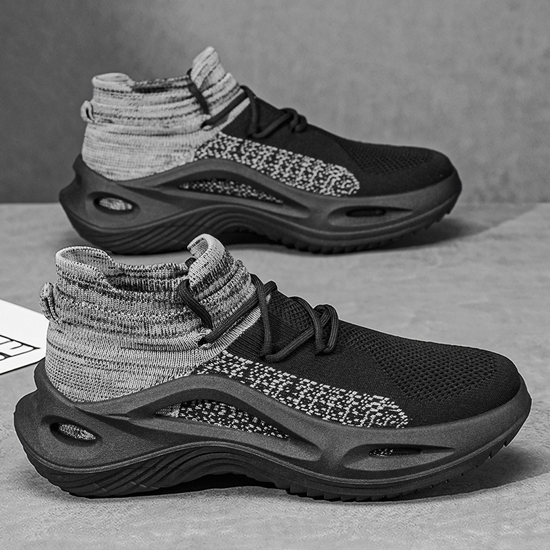 Men's street style comfort shoes, breathable upper & cushioned sole for daily wear.
