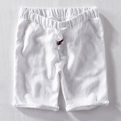 Lightweight men's casual shorts, comfortable & stylish, ideal for summer, vacation, or beachwear.