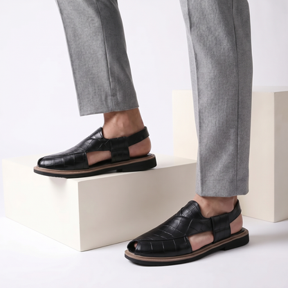 Durable men's Brenton outdoor sandals, perfect summer shoes with strong grip soles.