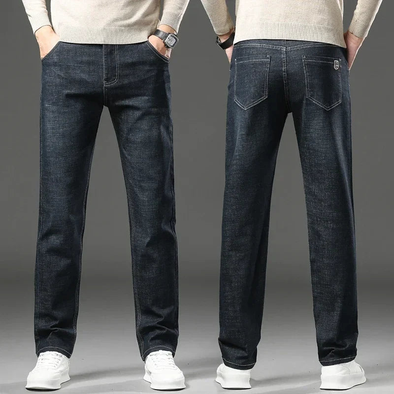 Cadence men's stretch denim jeans, tailored fit for comfortable, versatile casual wear.