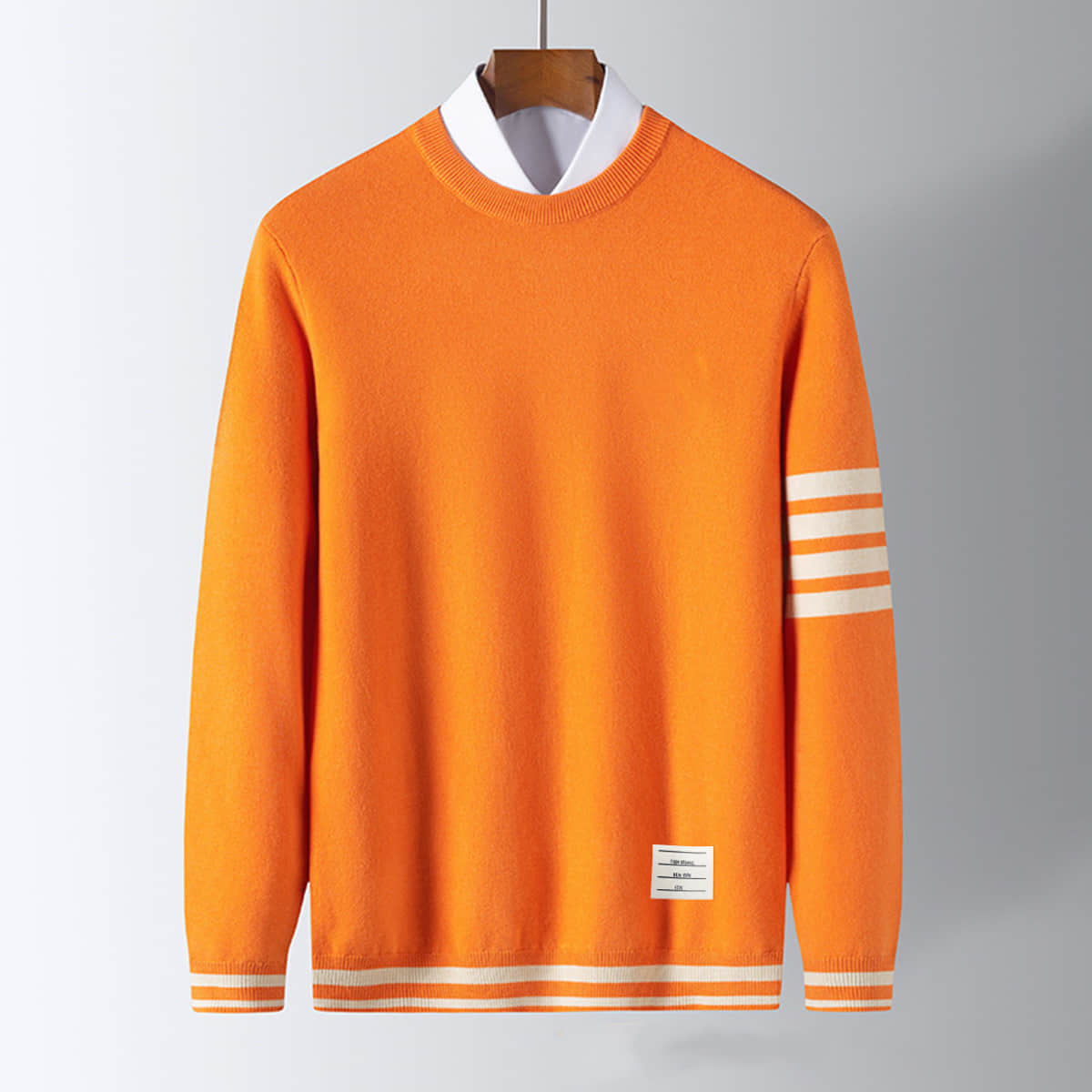Elegant men's Camden sweater, a classic comfort top for fall outfits, winter style & men's fashion.
