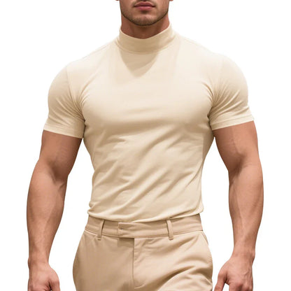 Men's Caston Slim Fit T-shirt, short sleeve, modern comfort. Ideal for everyday casual wear.