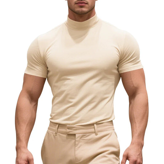 Men's Caston Slim Fit T-shirt, short sleeve, modern comfort. Ideal for everyday casual wear.