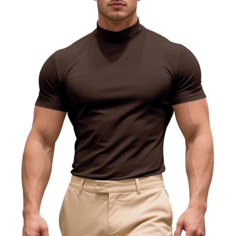 Comfortable men's Caston tee, slim fit. Soft fabric for everyday casual wear & modern comfort.