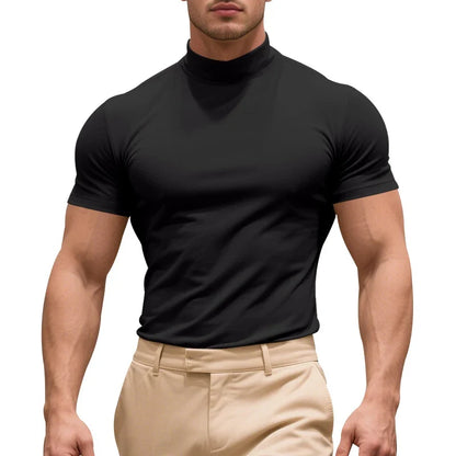 Versatile men's slim fit t-shirt, short sleeve. Perfect for modern casual & everyday comfort.