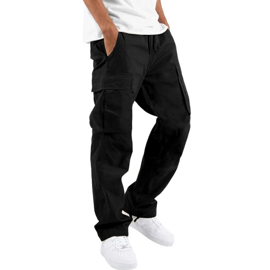 Men's casual cargo joggers, Vincent, for ultimate comfort & style. Perfect for everyday wear & active lifestyles.