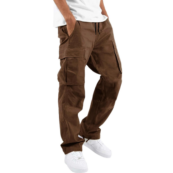 Vincent men's everyday pants, combining cargo utility with jogger comfort. Great for active men's fashion.