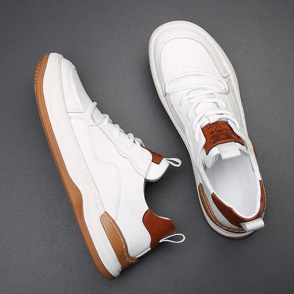 Modern design men's comfort sneakers, casual footwear for premium everyday wear.