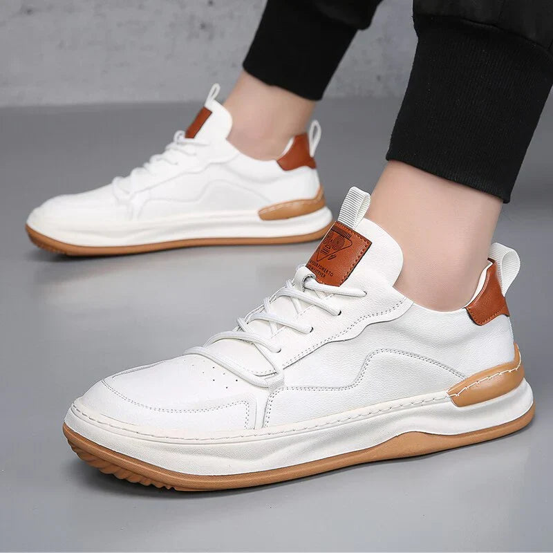 Men's premium comfort walking shoes, stylish casual sneakers for daily use.