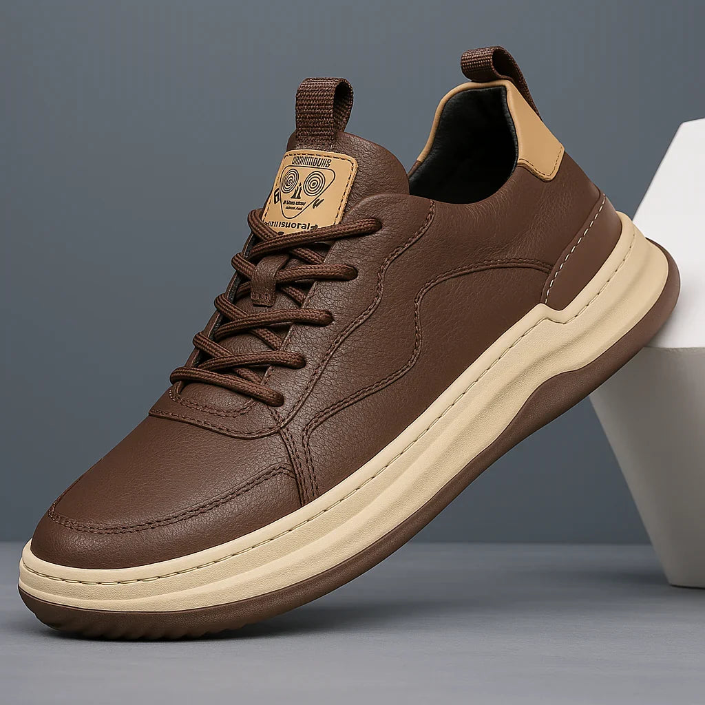Everyday men's walking shoes, comfortable casual sneakers with modern design.