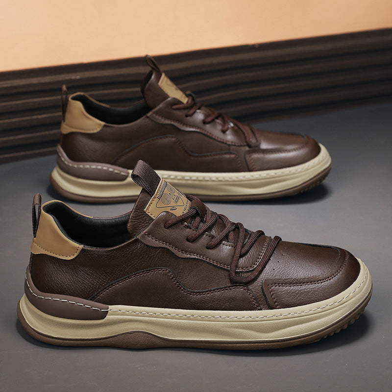 Premium men's casual shoes, stylish comfort sneakers with modern design for everyday wear.