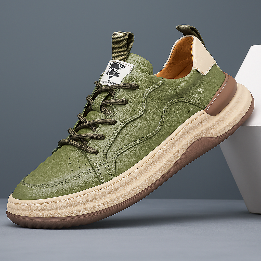Men's casual comfort sneakers with cushioned sole, perfect for everyday wear.