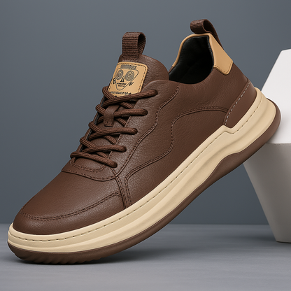 Modern men's comfort low-top sneakers, perfect for casual everyday outfits.