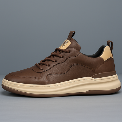 Durable men's casual shoes, cushioned for comfort and everyday stylish wear.
