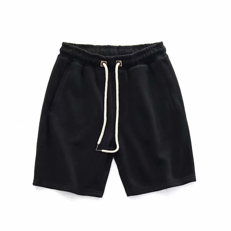 Gray men's Hype terry shorts, a comfortable and stylish option for casual wear or loungewear.