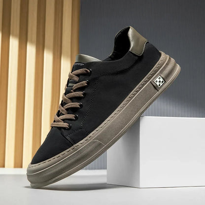 Comfortable men's everyday sneakers, lightweight blue design for walking & casual wear.