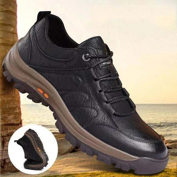 Versatile men's slip-on casual shoes, non-slip, breathable, ideal for daily wear & walking.