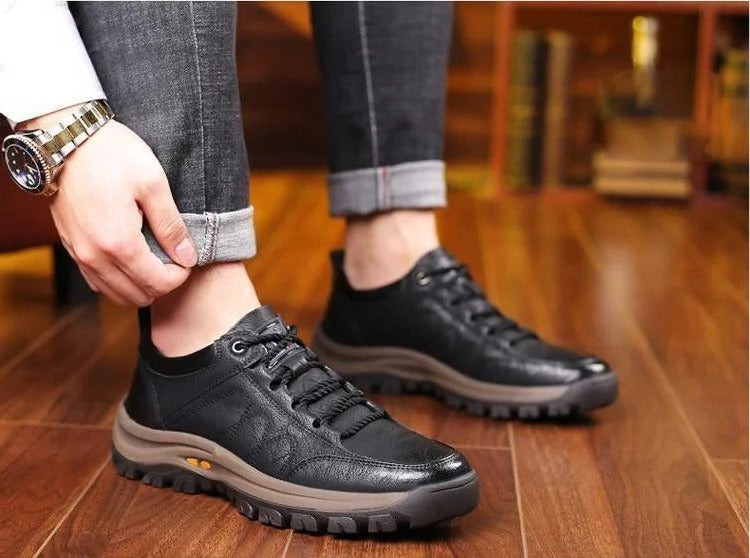 Breathable men's shoes for arch support, non-slip grip, and all-day comfort. Perfect for casual wear.