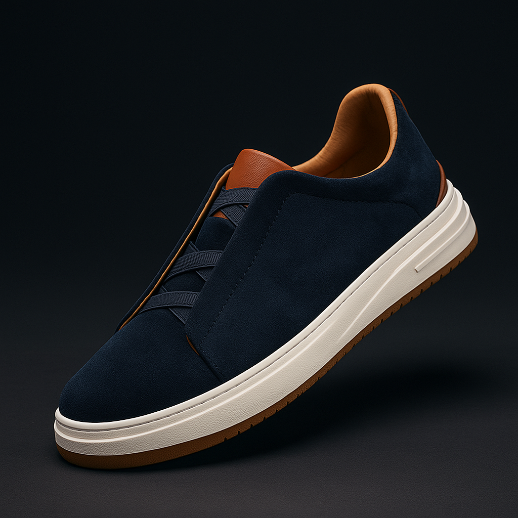 Men's fashion slip-on sneakers, combining sleek design with supreme everyday comfort.