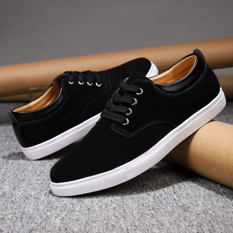 Side view: Men's classic casual sneakers designed for all-day comfort and durable everyday wear.