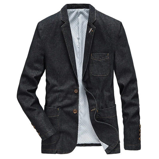 Men's casual tailored jacket with a modern fit, perfect for versatile everyday wear and stylish fashion.