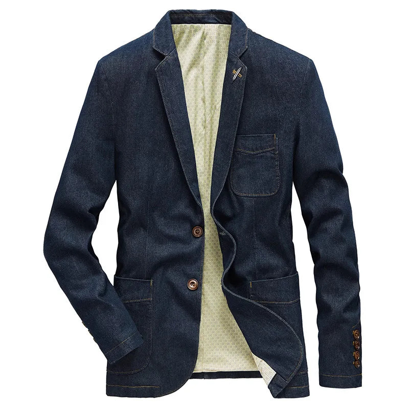 Everyday men's tailored jacket, a stylish and versatile piece of casual outerwear for modern men's fashion.